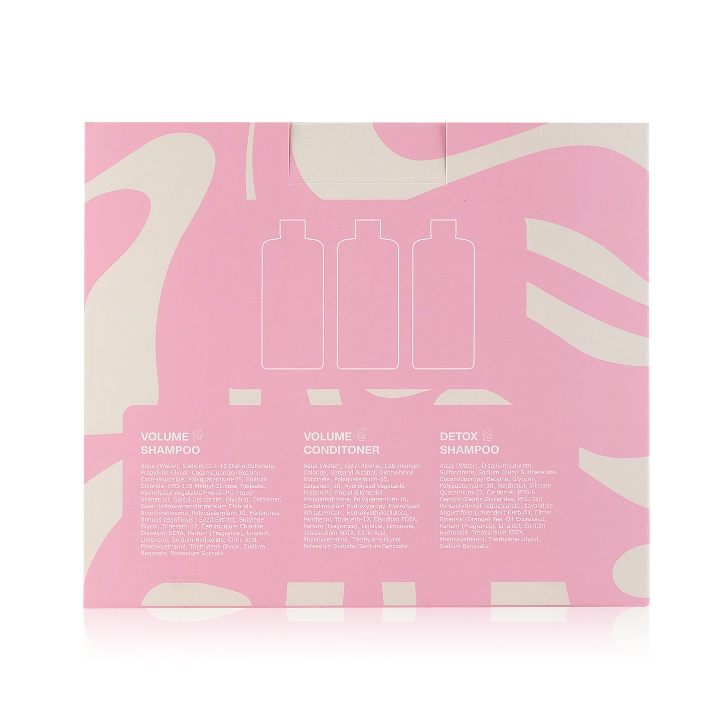 Luna Pro Haircare Pump it up holiday gift set with detox and volume shampoo