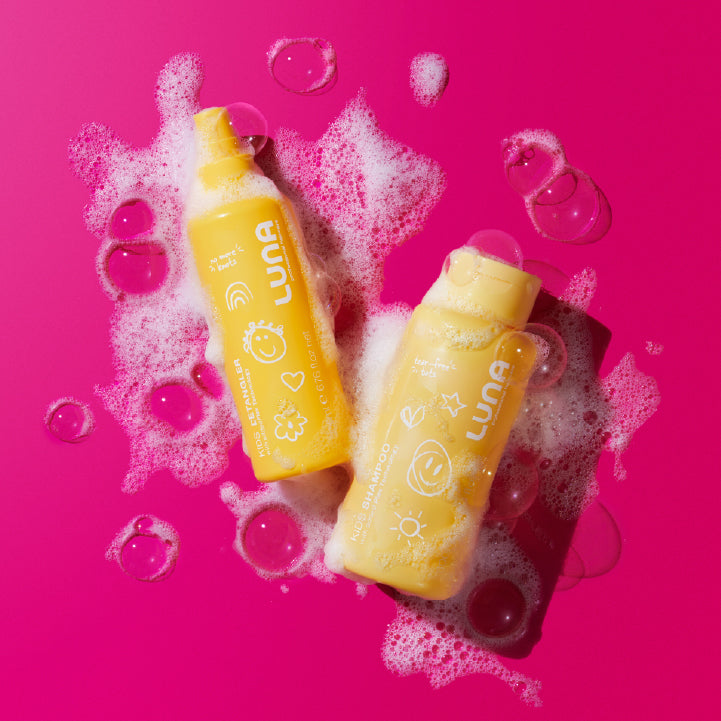 LUNA Pro Haircare Kids Shampoo and Detangling Spray
